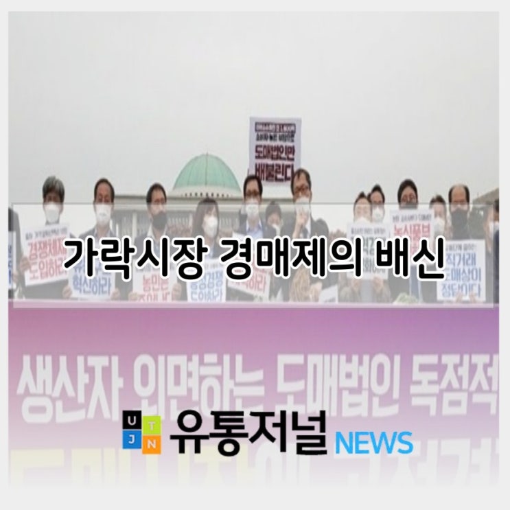  가락시장 경매제의 배신
