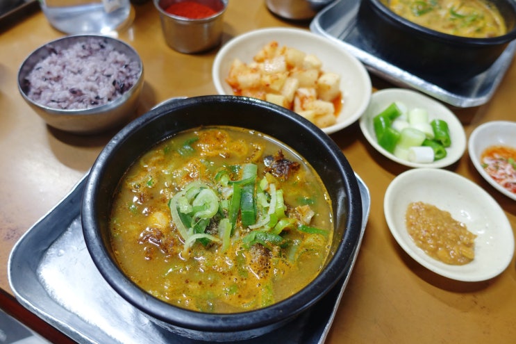광화문 화목순대국 건강검진하고 따뜻한 아침식사 냠냠