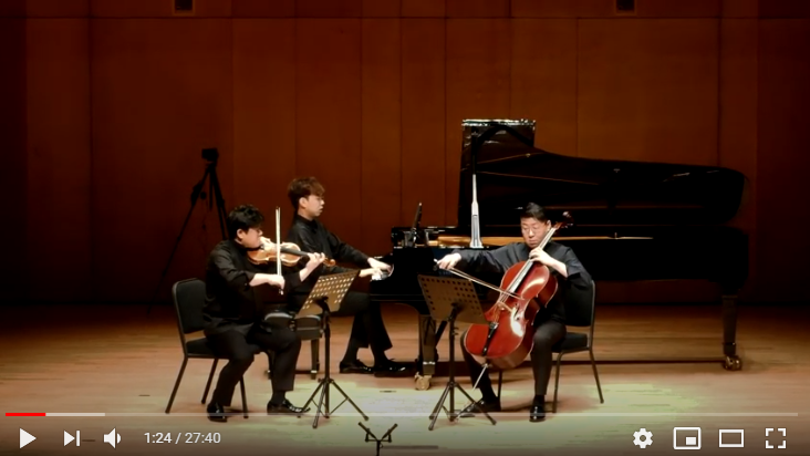 Beethoven, Ludwig van, Piano Trio in E-flat major, Op. 1 No. 1/ Trio Project B Beethoven, Ludwig van, Piano Trio in E-flat major, Op. 1 No. 1/ Trio Project B