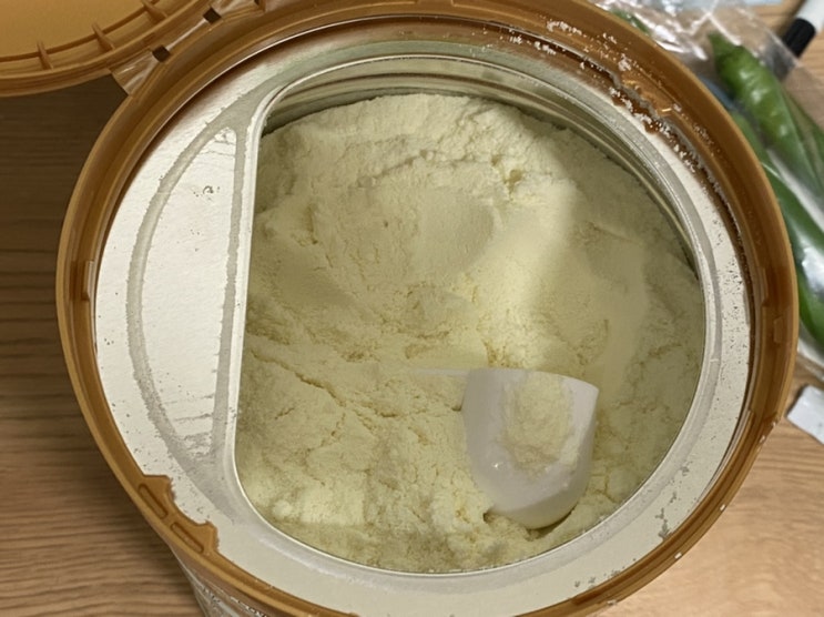 산양분유 이물질
