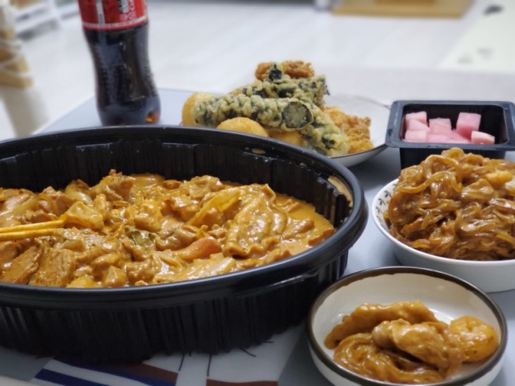 구운동 맛집 두마리찜닭 두찜 로제찜닭 정말 맛있네요