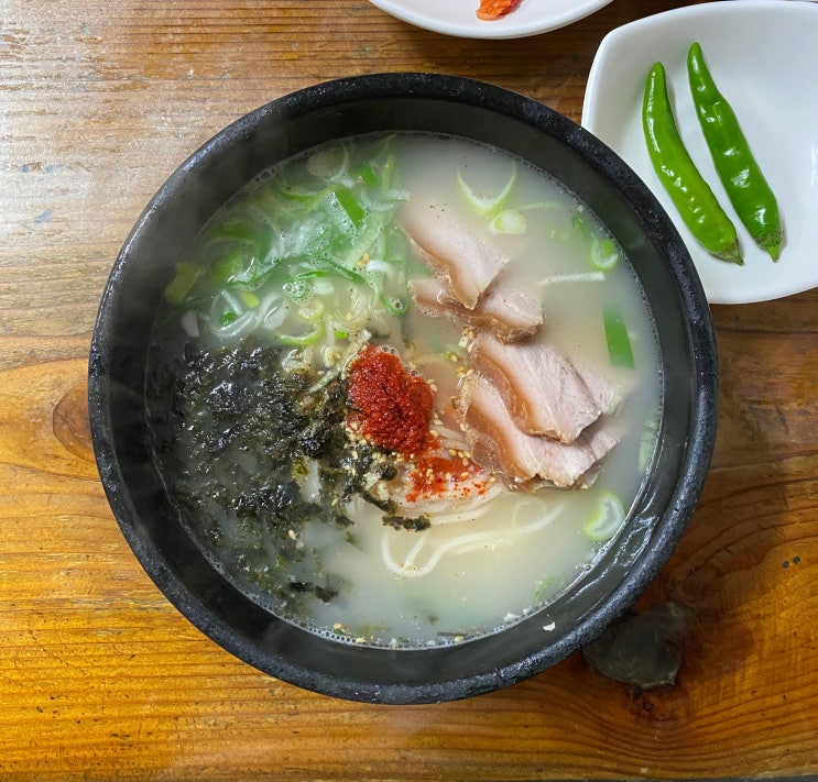  제주공항 고기국수 맛있는 국수나무집/제주현지인맛집