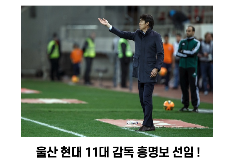 K리그1 울산현대축구단 11대 울산현대 감독 홍명보 선임, 김도훈 감독후임
