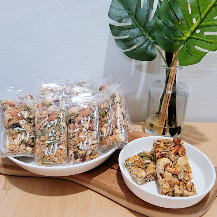 연말선물로 좋은 수제견과류 이오바 맛있어요