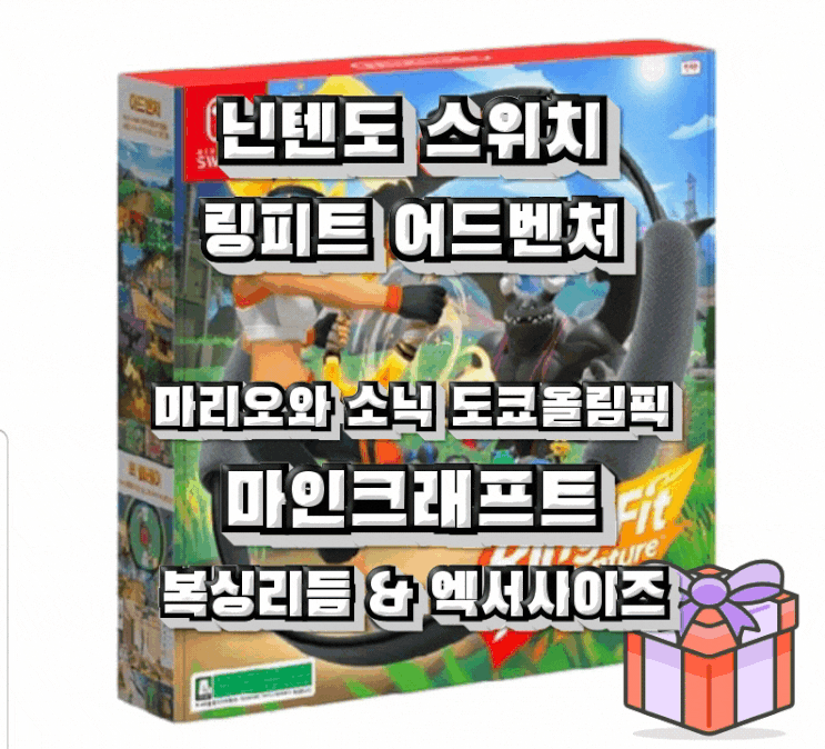  크리스마스선물[닌텐도스위치 링피트 언박싱]