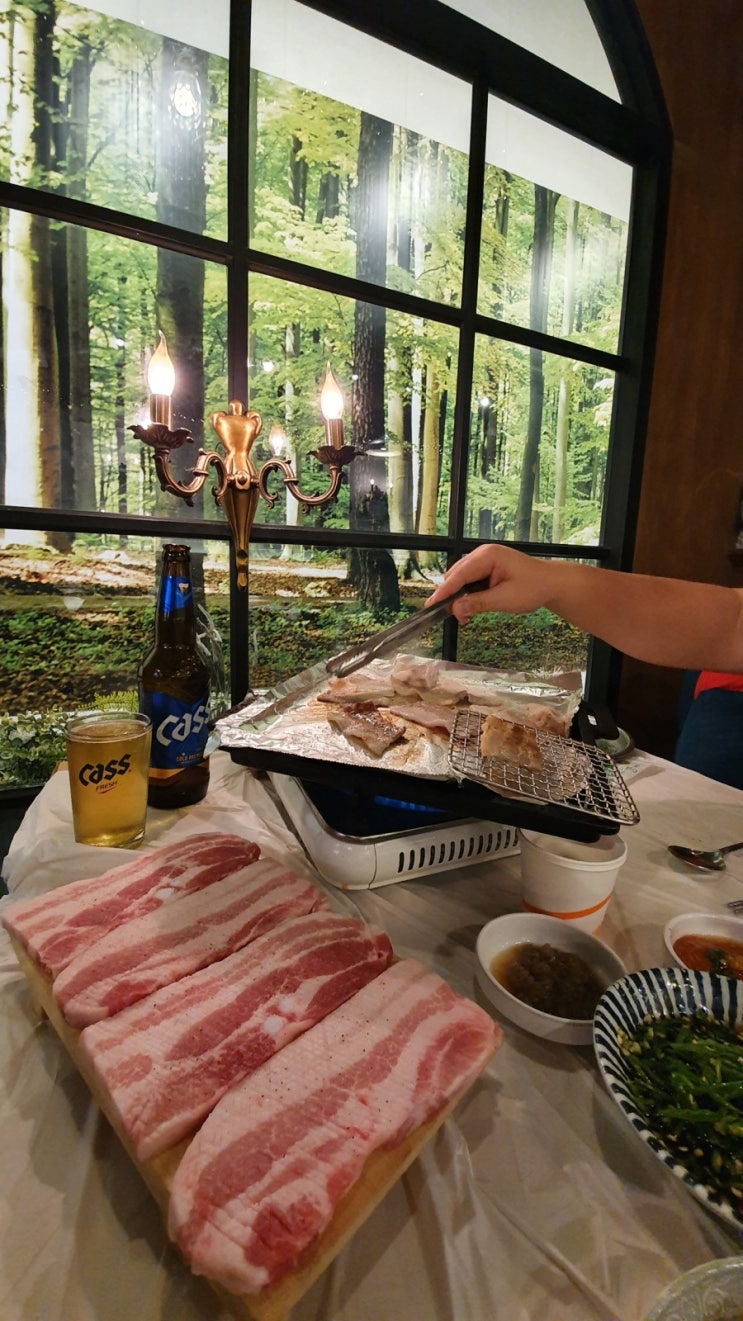  잠실새내역맛집 삼미리식당 까페에요?고기집이에요?