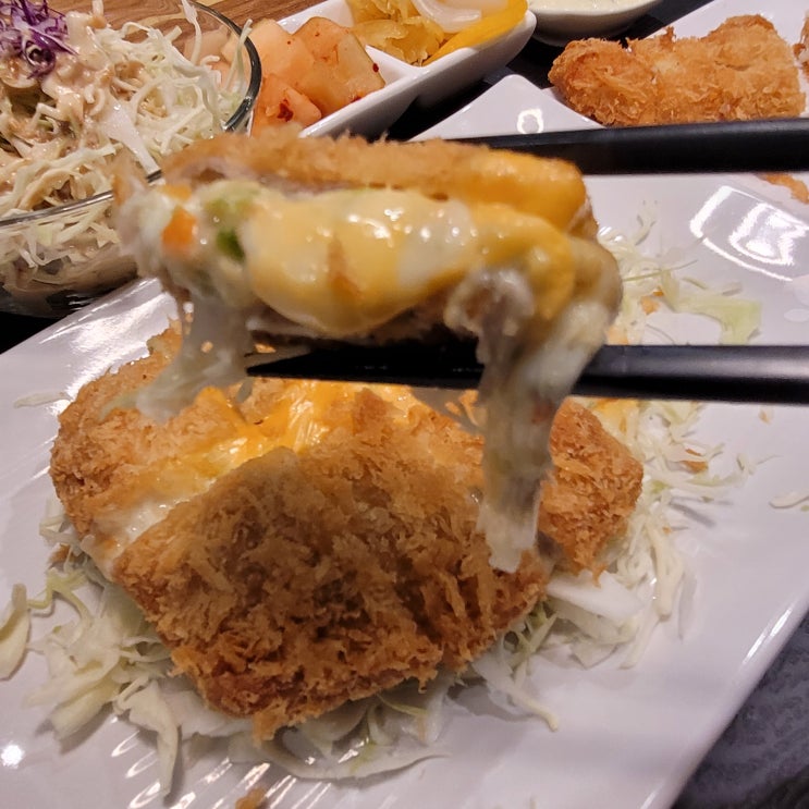  양재코스트코맛집 치즈듬뿍야채치돈 로얄수제돈까스