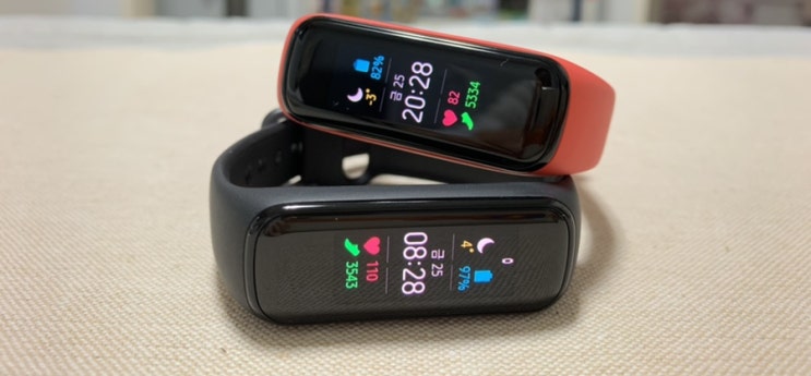  갤럭시 핏2 (Galaxy Fit2) 아이폰 연동 후기