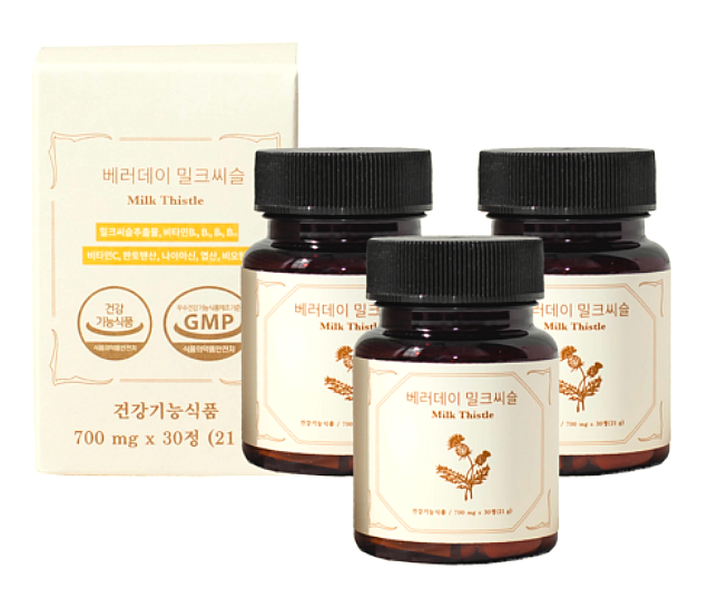  베러데이 밀크씨슬 효능/간 영양제 추천