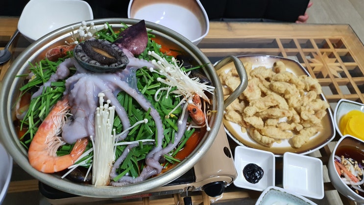  군산 여행 대북경 끓여먹는 짬뽕 국물맛이!!