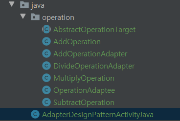  android(java) - adapter design pattern