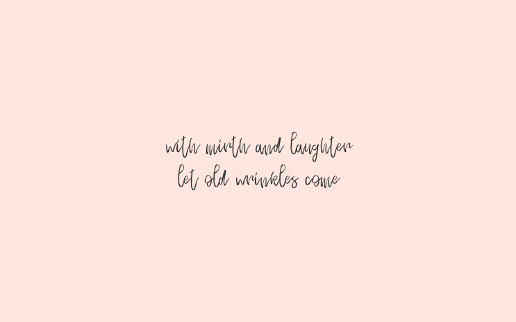  언어 대가 셰익스피어의 '베니스의 상인' 글귀 with mirth and laughter let old winkles come 컴퓨터 바탕화면