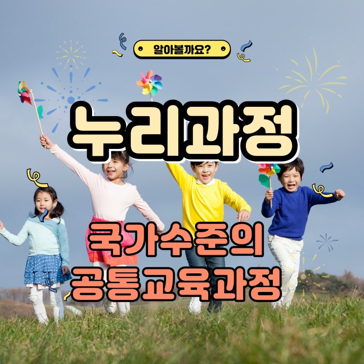  누리과정, 어린이집과 유치원의 국가수준공통교육과정
