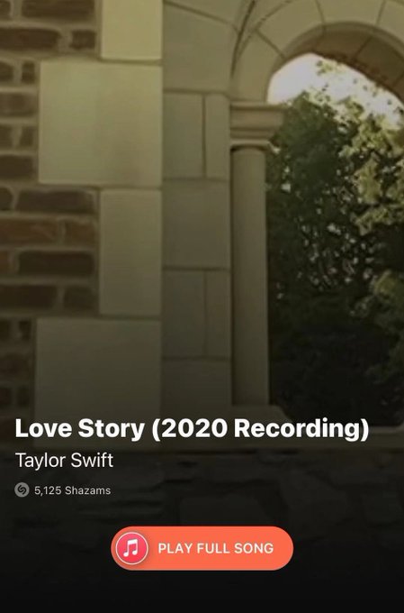 테일러 스위프트 Love Story (2020 재녹음 버전) 공개 테일러 스위프트 Love Story (2020 재녹음 버전) 공개