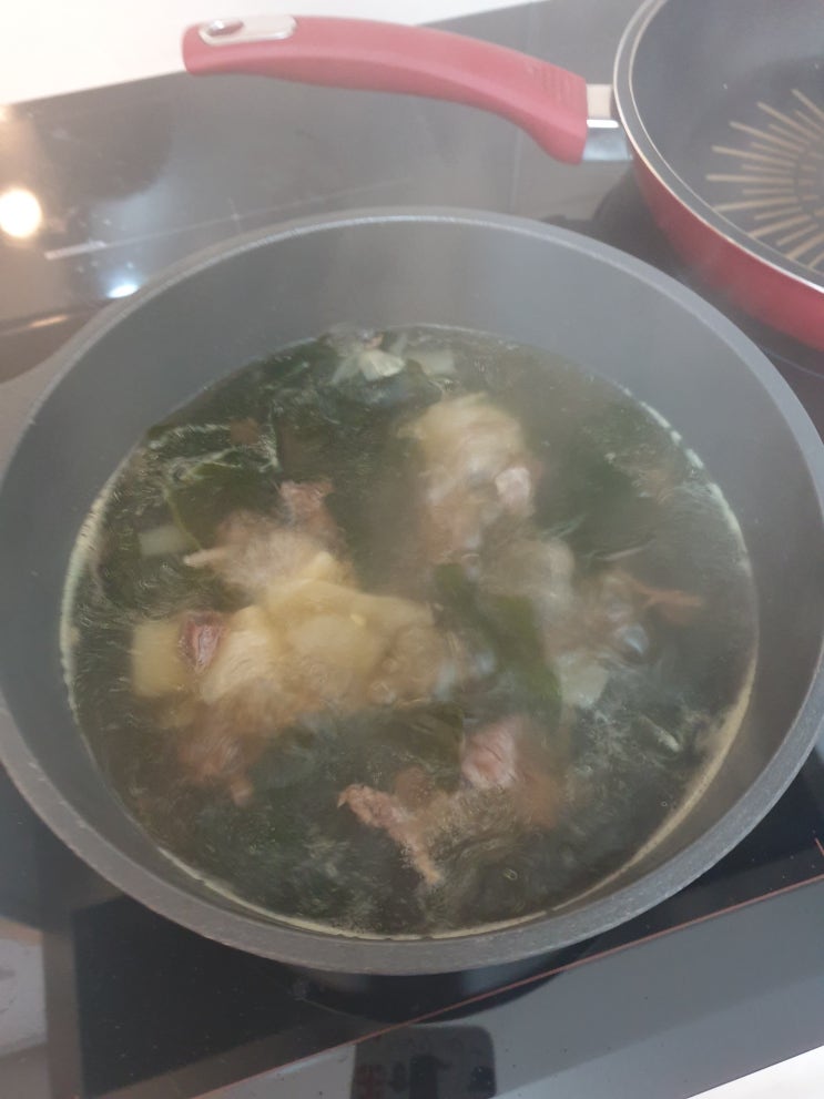  유아식 미역국 압력밥솥으로 맛있고 건강하게 만들기