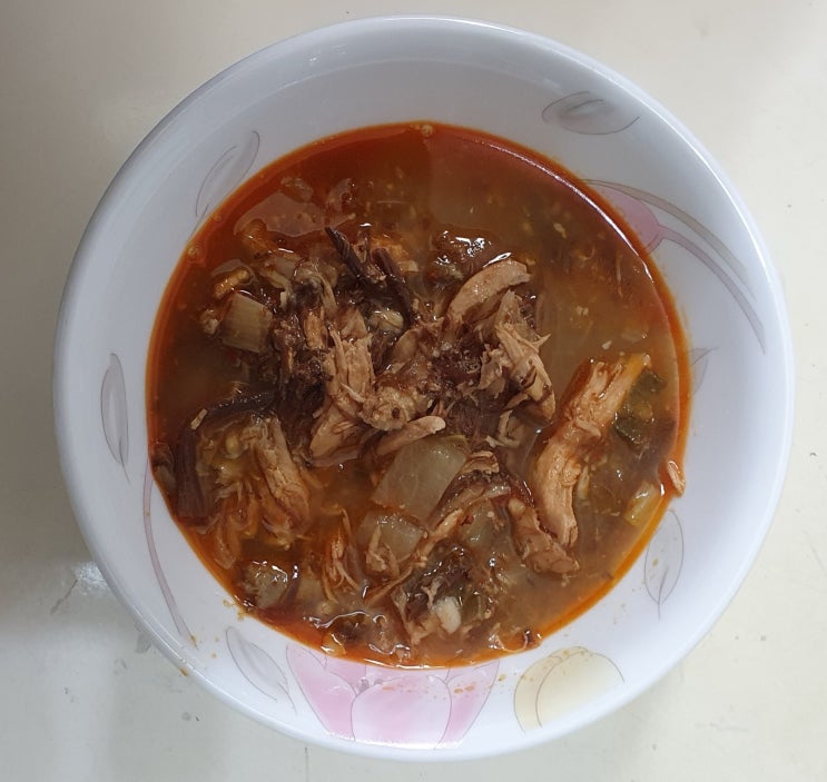  얼큰한 닭계장