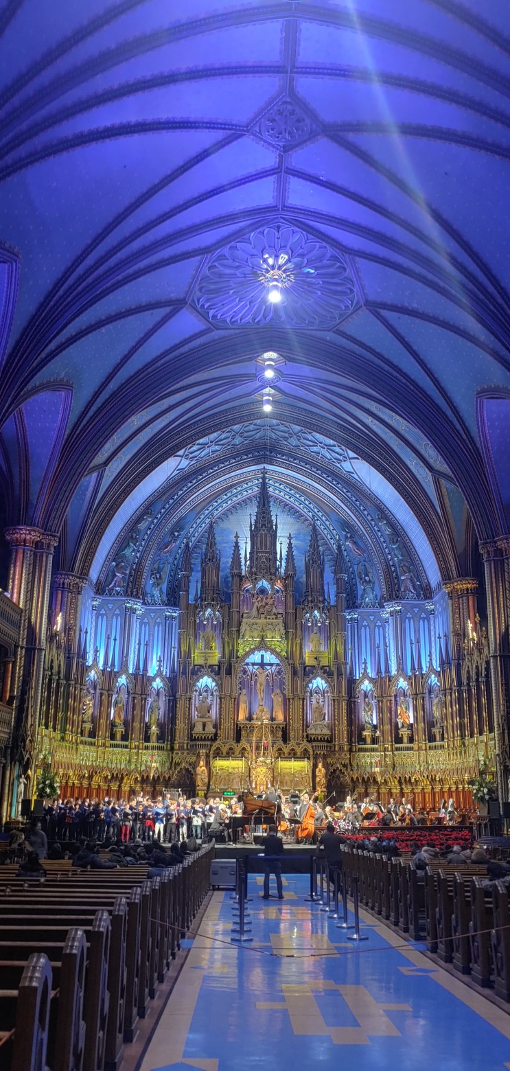 캐나다 몬트리올 노트르담 대성당(바실리카 대성당Notre-Dame Basilica of Montreal)-북미/캐나다에서 가장 오래되고, 내부가 너무 멋있는 성당(19년12월)