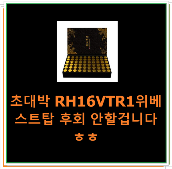  초대박 RH16VTR1위베스트탑 후회 안할겁니다 ㅎㅎ