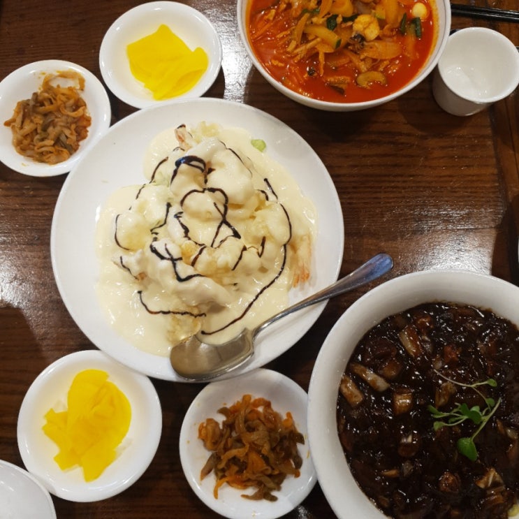 (천안/두정동)시골남편과 슈엔초마왕에서 맛있는 점심!