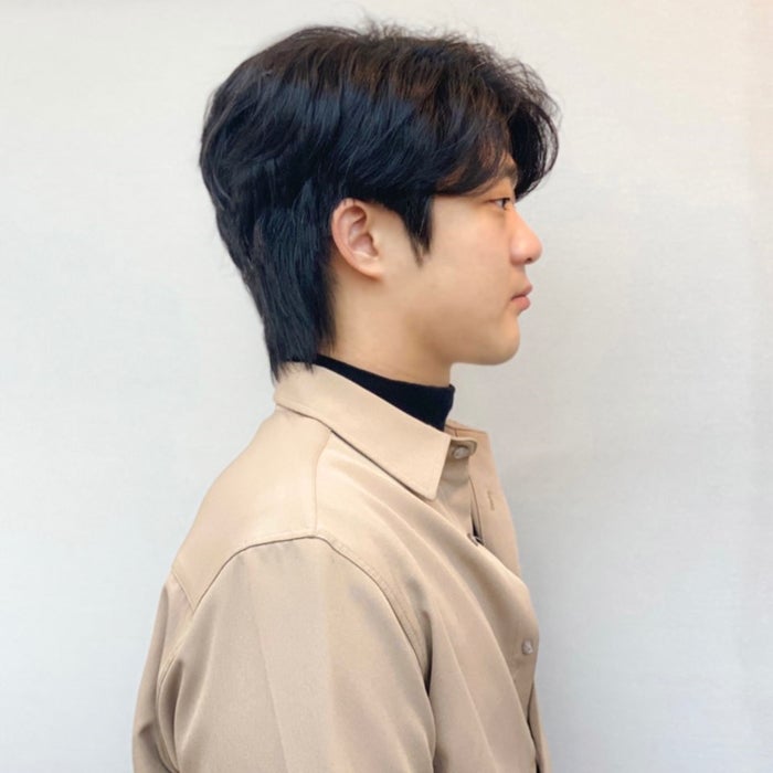 2021 남자 헤어스타일 남자 리프컷 리프펌 긴머리 펌 도전 : 네이버 블로그