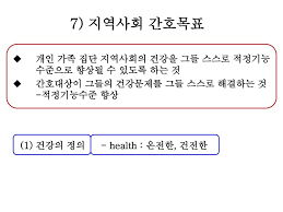  지역간호공부 보건사업 기획단계특성 관리자자질 갈등조정전략