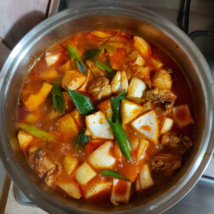  닭볶음탕 얼큰레시피