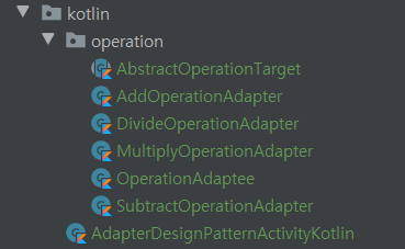 android(kotlin) - adapter design pattern