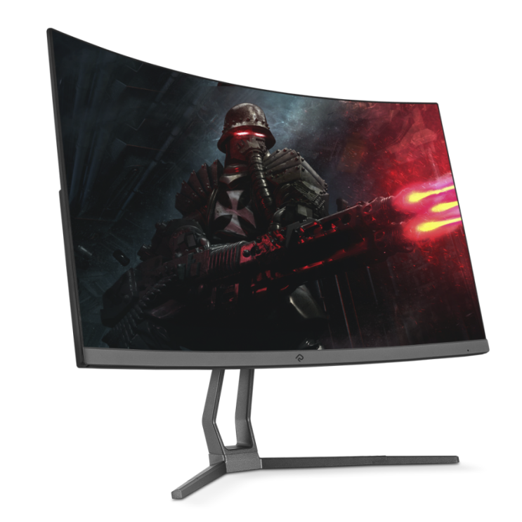  래안텍 60cm FHD CURVED 프리싱크 75 게이밍 모니터 CF2476K(일반)