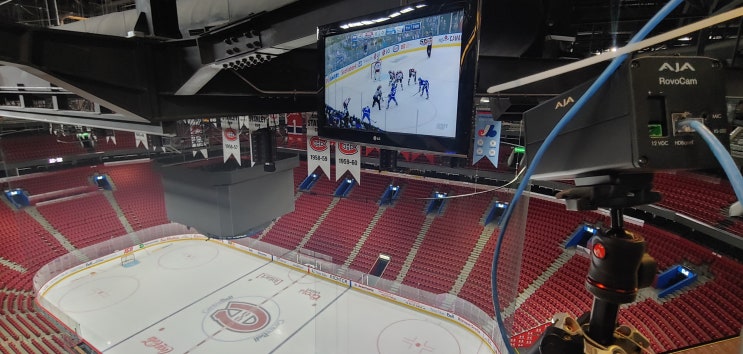 캐나다 몬트리올 벨 센터-최고의 아이스하키 경기장과 주변 건물들( Marry Queen of Cathedral )(19년12월)