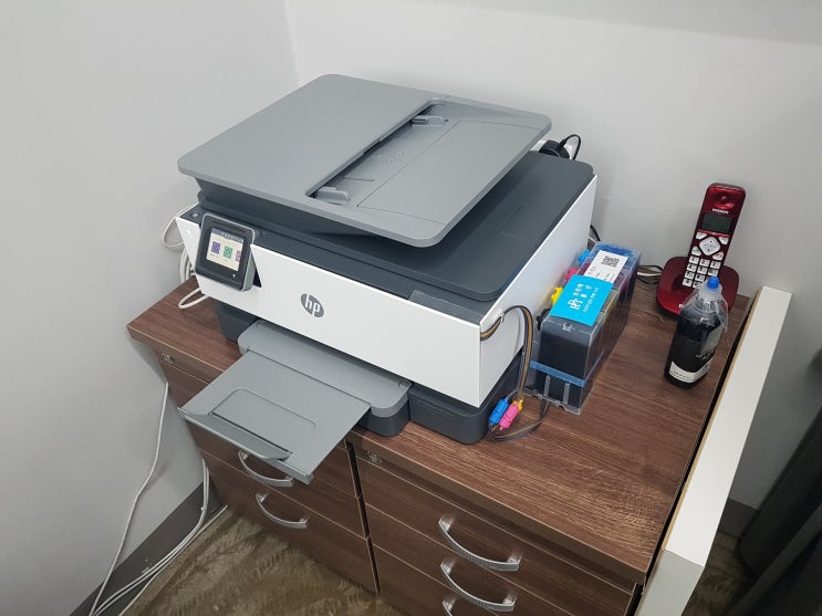  울산프린터판매 복합기판매 hp9010 부동산 사무실 무한잉크프린터 판매 합니다. - 울산 남구 야음동