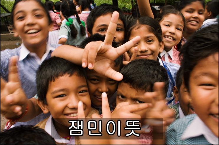  잼민이뜻 변화와유래