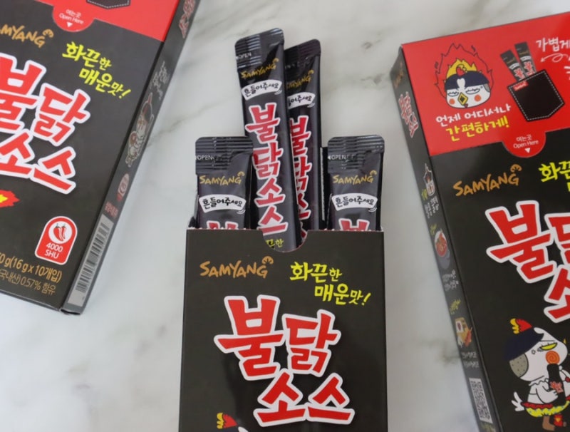 삼양식품 불닭볶음면 '스틱불닭소스'