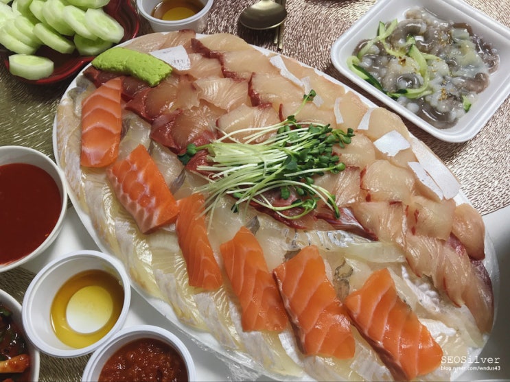  수원 화서동 [ 청정수산 ] 포장 배달 횟집 맛집 추천