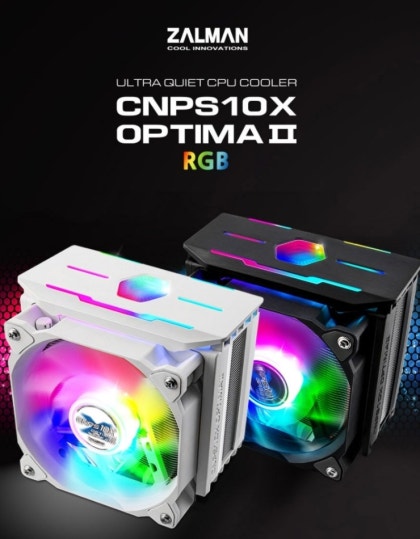 쿨러 명가의 화려한 귀환, 가성비 추천 공랭 쿨러, 잘만 Cnps10X Optima Ii Rgb Black 쿨러 : 네이버 블로그