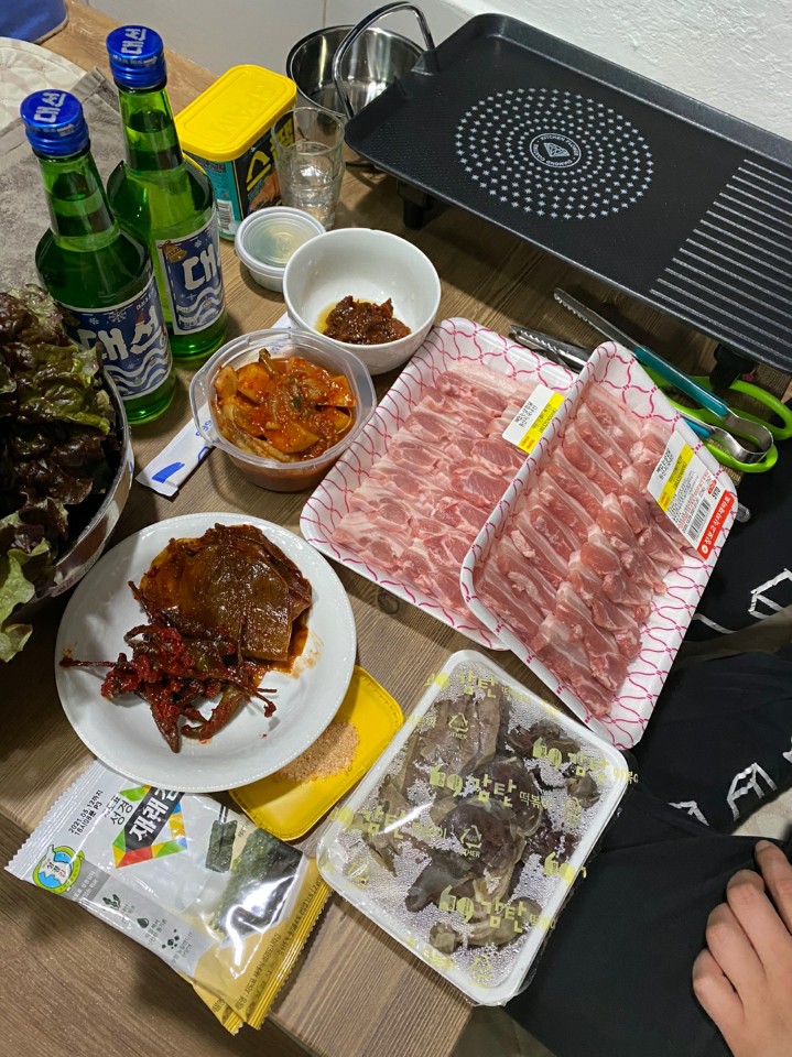 [베란다 캠핑] 롯데마트 장보고식자재마트 신속정확 장보고 먹기