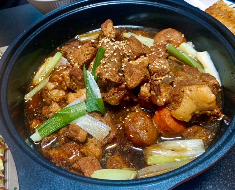 [돼지갈비찜 만들기] 압력솥 갈비찜 시판소스로 쉽게 만들기(백설 돼지갈비양념)