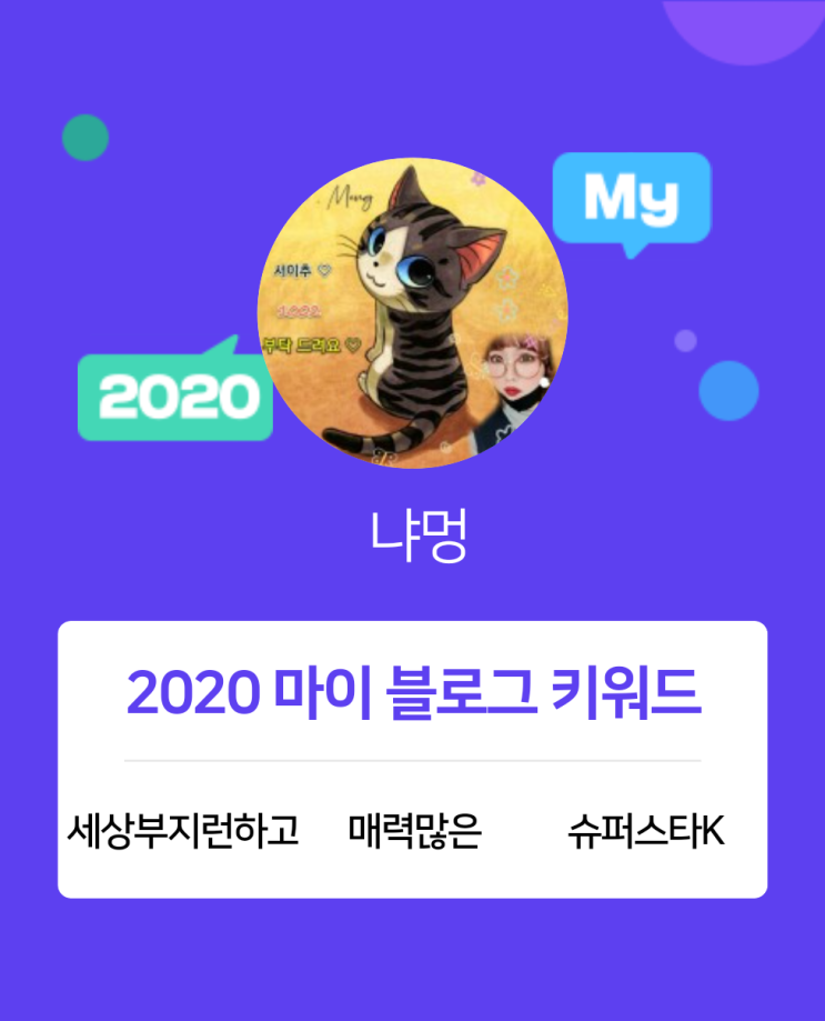  [2020 마이블로그 리포트] 한 눈에 보는 올해 내 블로그 데이터!