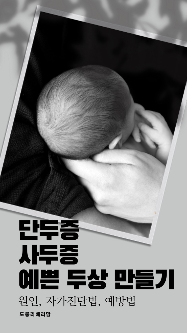  단두증 사두증 예쁜 두상 만들기