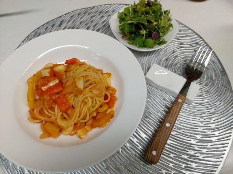  폰타냐와함께 홈파티를위한 토마토스파게티(내돈내산)
