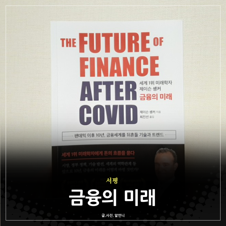  금융의 미래 서평 생각보다 쉽게 읽히고 재밌는 책