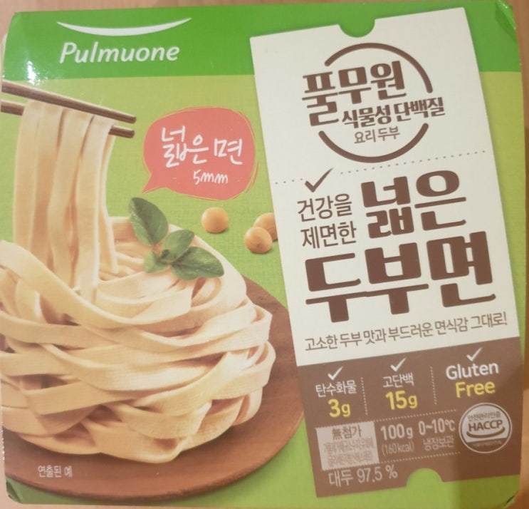  풀무원 넓은 두부면