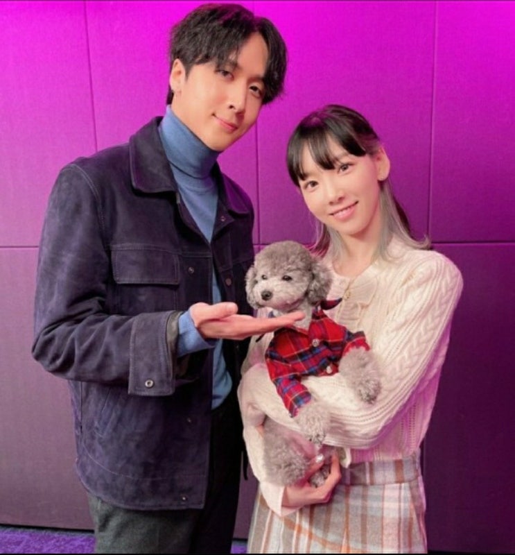  태연 라비 1년째 만남 중이라는 열애설에 휩싸이다