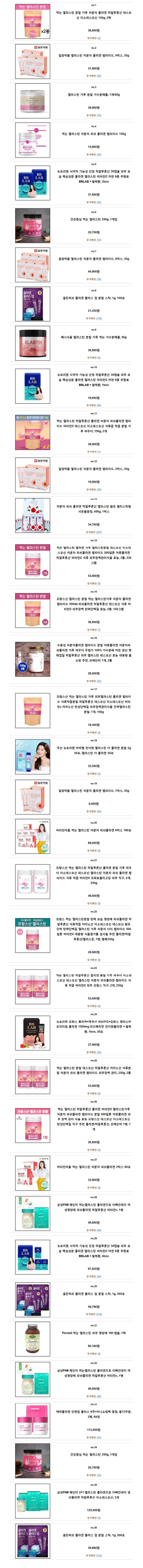  먹는엘라스틴으로 다양한 피부문제로 고민해결 ! 