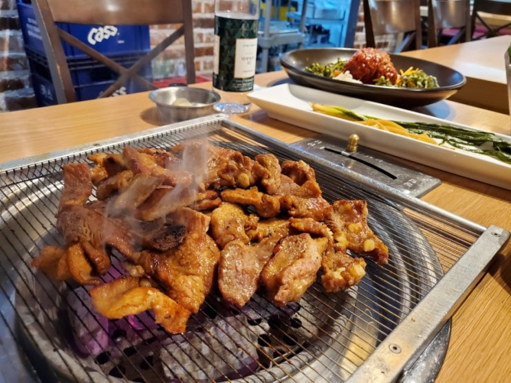 광주 용봉동 돼지갈비 맛집 '원기옥'
