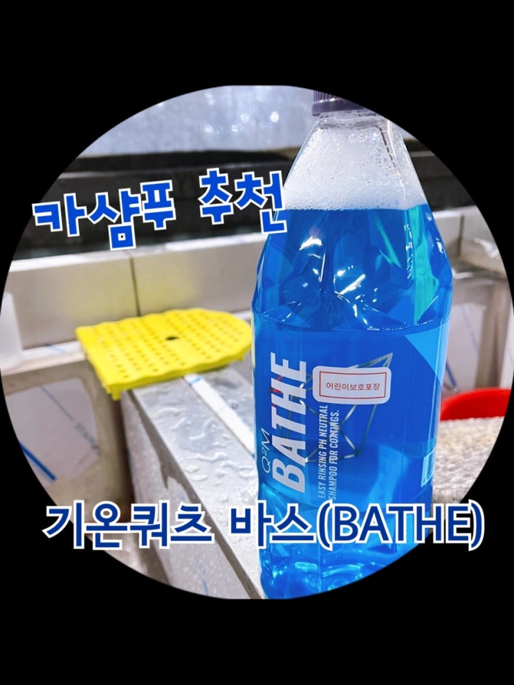  셀프 세차 방법 정리해드림! (세차방법/용품 소개 / 기온쿼츠 바스 사용기 사용방법 후기)