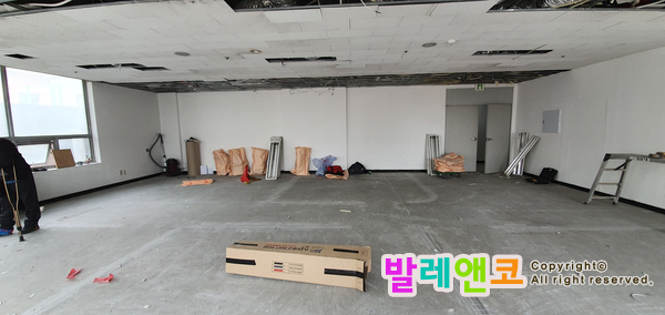  충격흡수마루(탄성마루)+댄스플로어 매트 시공사례