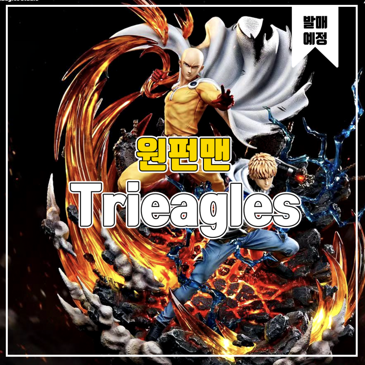  [소식] Trieagles 원펀맨 - 사이타마&제노스 레진피규어