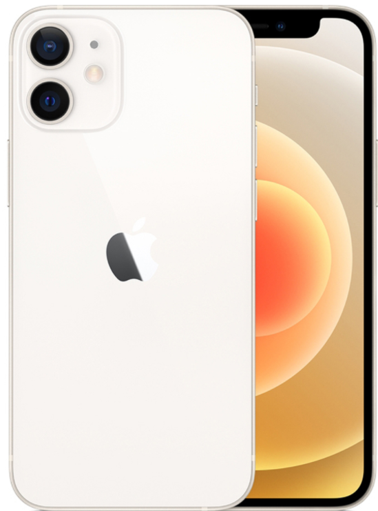 Apple 아이폰 12 Mini, White, 128GB 자급제폰자급제공기계스마트폰공기계