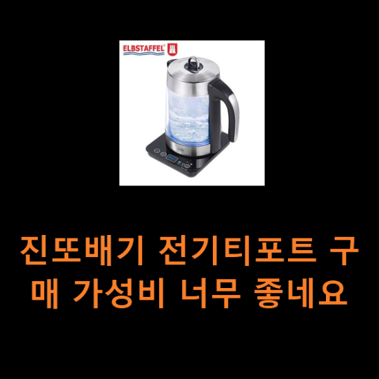 진또배기 전기티포트 구매 가성비 너무 좋네요 진또배기 전기티포트 구매 가성비 너무 좋네요