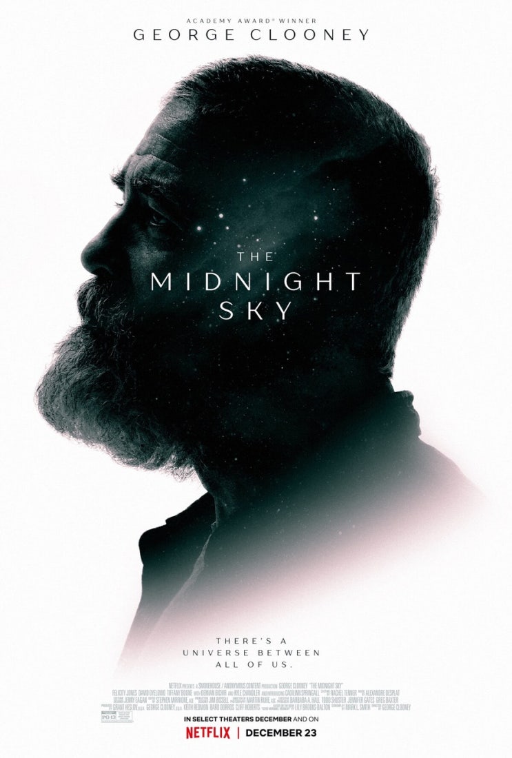 미드나이트 스카이 The Midnight Sky 2020 넷플릭스영화, 조지 클루니 감독&주인공, 줄거리 내용과 결말, 리뷰, 해석